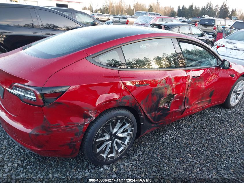 2021 Tesla Model 3 Standard Range Plus Rear-Wheel Drive VIN: 5YJ3E1EA8MF088244 Lot: 40836427