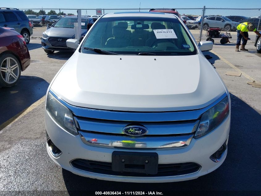 2011 Ford Fusion Sel VIN: 3FAHP0JG0BR220886 Lot: 40836434