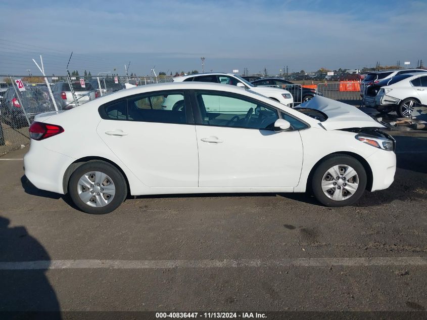 2018 Kia Forte Lx VIN: 3KPFK4A74JE281056 Lot: 40836447