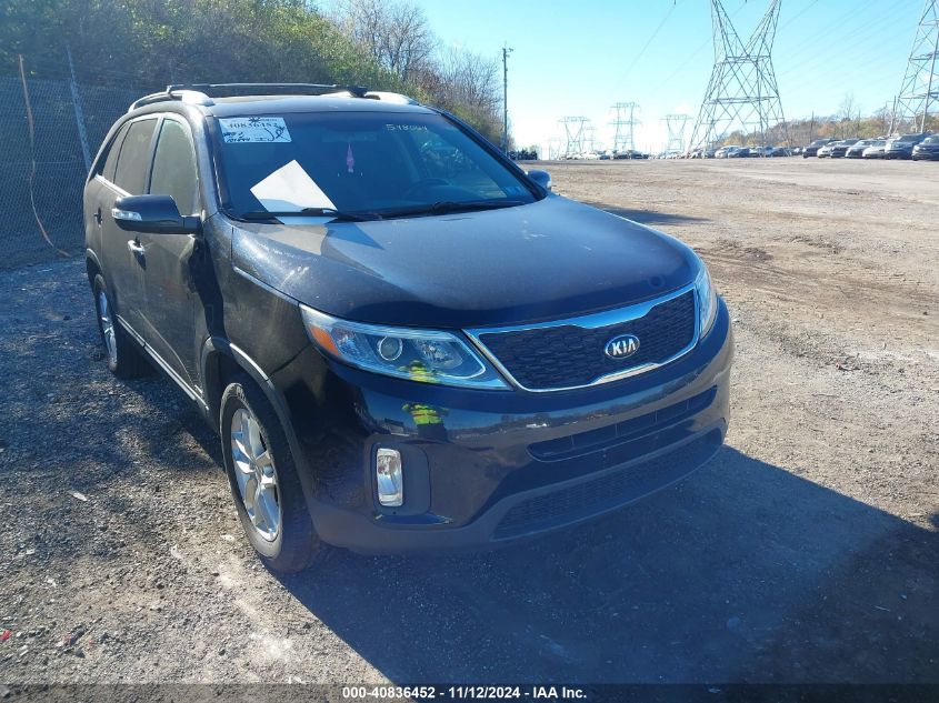 2014 Kia Sorento Lx VIN: 5XYKTCA65EG548064 Lot: 40836452