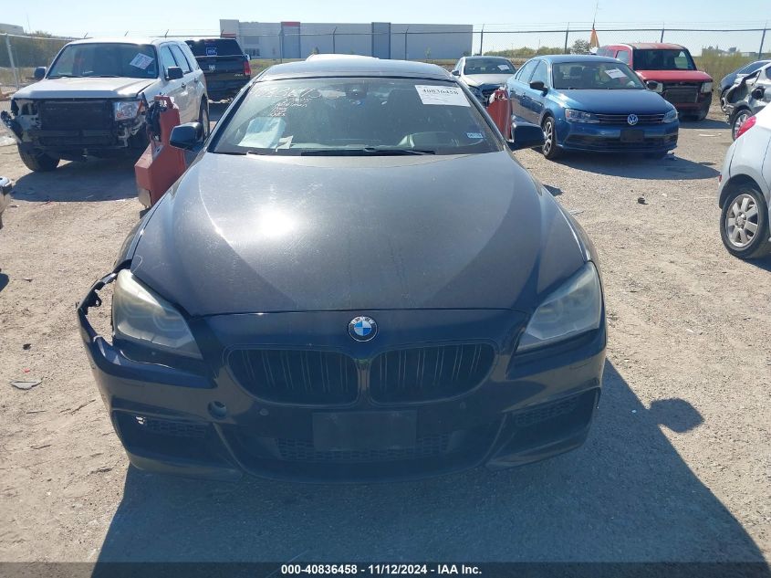 2015 BMW 650I Gran Coupe VIN: WBA6B2C52FGB99284 Lot: 40836458