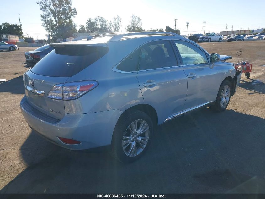 2010 Lexus Rx 450H VIN: JTJBC1BA6A2408694 Lot: 40836465