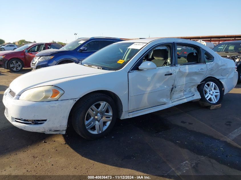 2013 Chevrolet Impala Lt VIN: 2G1WG5E36D1225578 Lot: 40836473