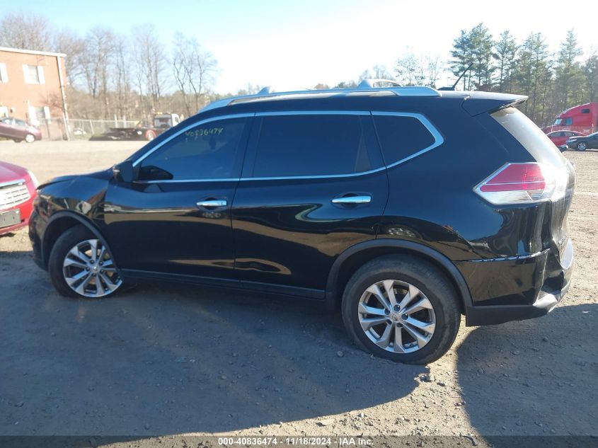 2015 Nissan Rogue Sv VIN: KNMAT2MV0FP530742 Lot: 40836474