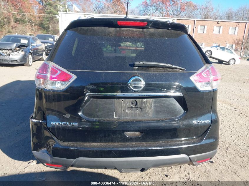 2015 Nissan Rogue Sv VIN: KNMAT2MV0FP530742 Lot: 40836474