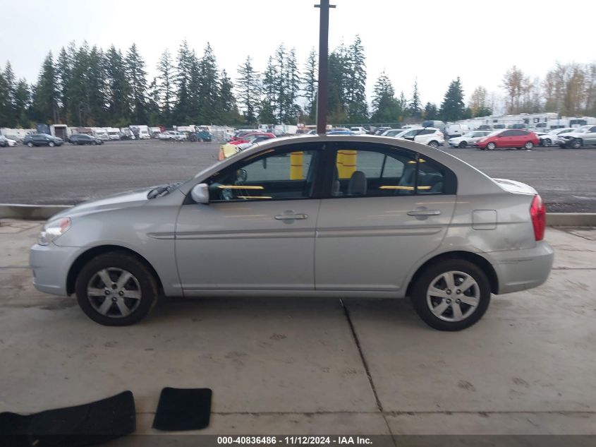 2010 Hyundai Accent Gls VIN: KMHCN4AC9AU483217 Lot: 40836486