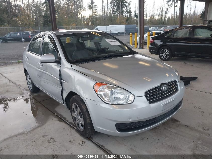 2010 Hyundai Accent Gls VIN: KMHCN4AC9AU483217 Lot: 40836486