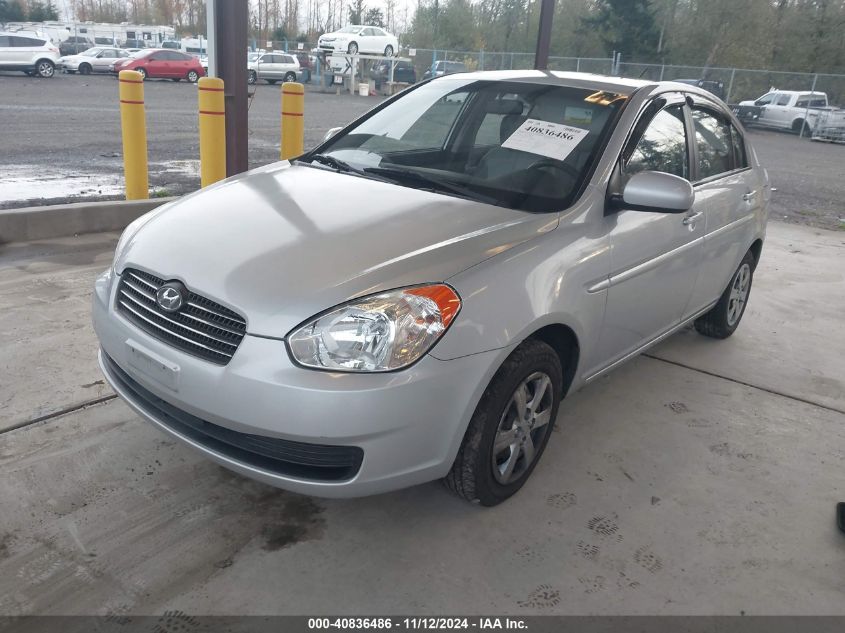 2010 Hyundai Accent Gls VIN: KMHCN4AC9AU483217 Lot: 40836486