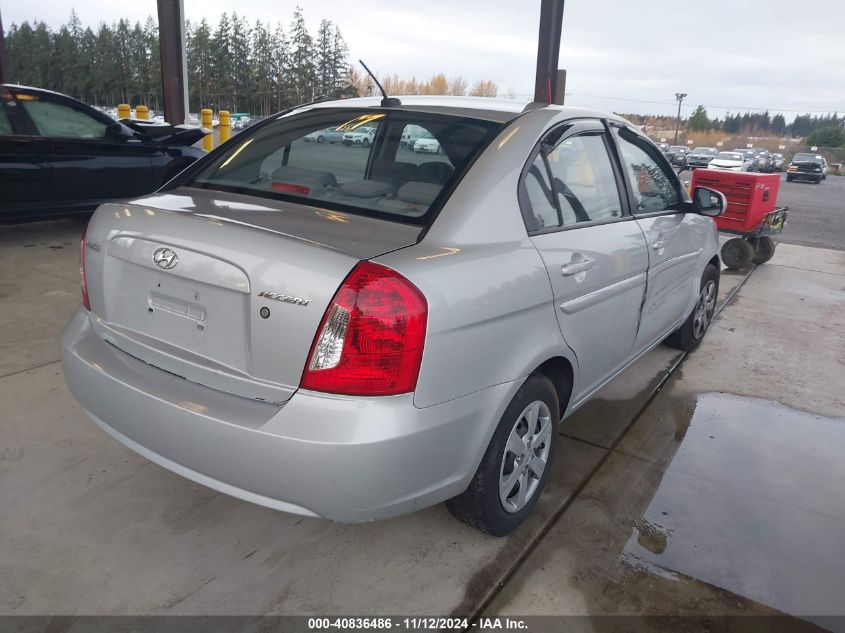 2010 Hyundai Accent Gls VIN: KMHCN4AC9AU483217 Lot: 40836486