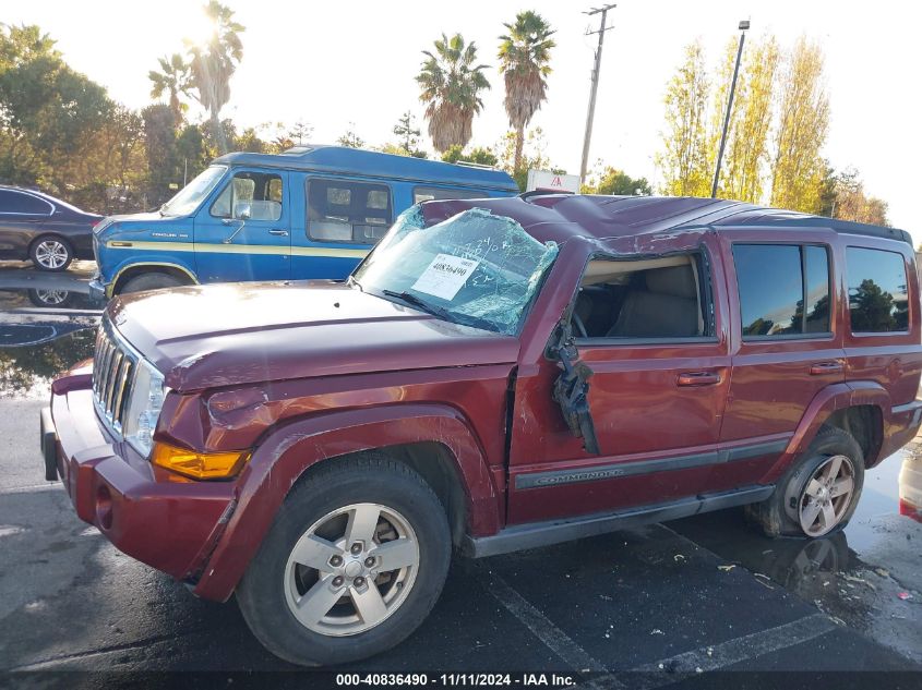 2007 Jeep Commander Sport VIN: 1J8HG48K47C611842 Lot: 40836490