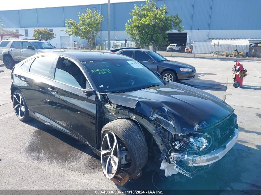 2018 HONDA ACCORD VIN: 1HGCV1F30JA068771