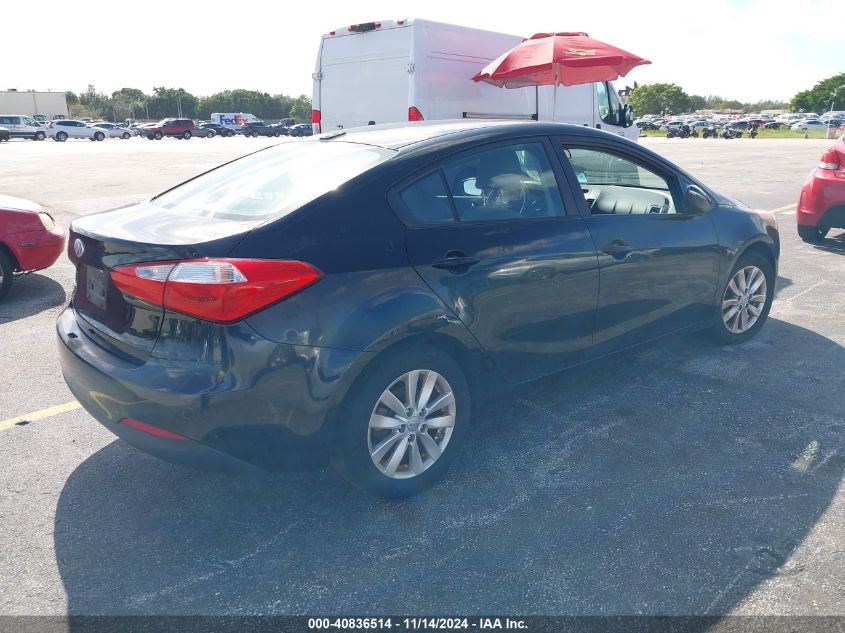 2014 Kia Forte Lx VIN: KNAFX4A64E5240188 Lot: 40836514