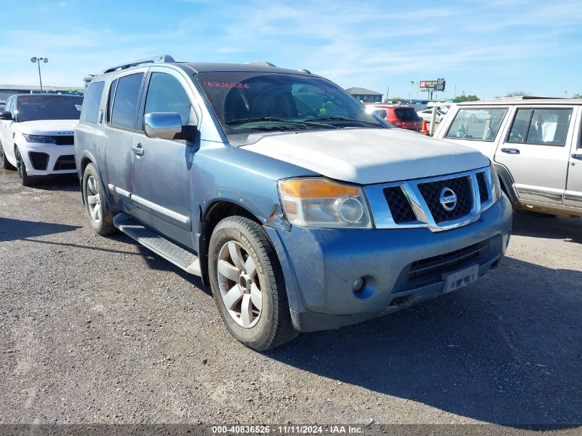 2010 Nissan Armada Titanium VIN: 5N1BA0ND9AN620508 Lot: 40836526