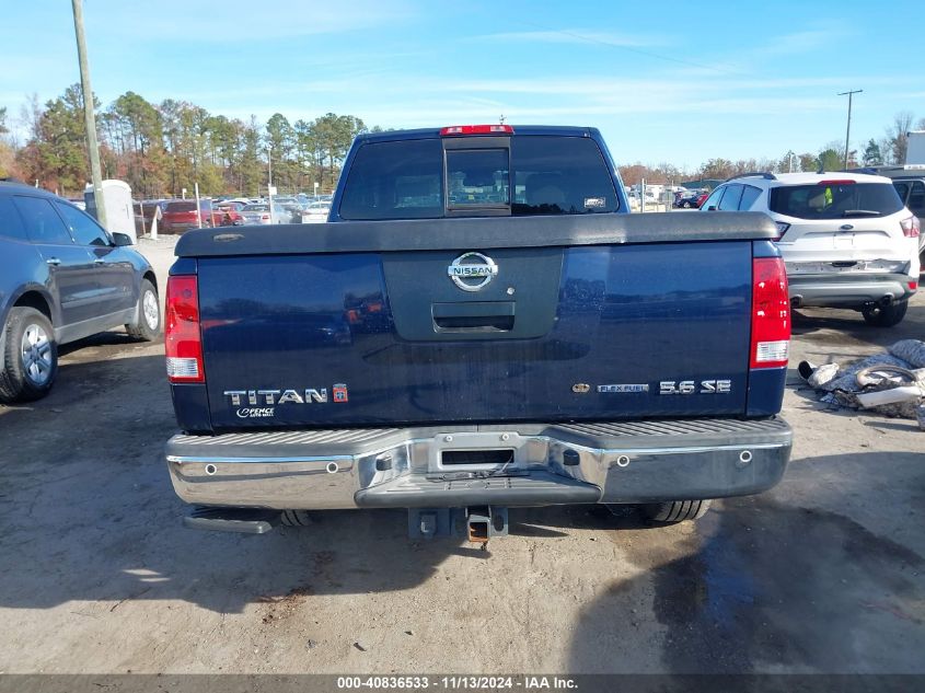 2010 Nissan Titan Se VIN: 1N6BA0CA5AN300256 Lot: 40836533