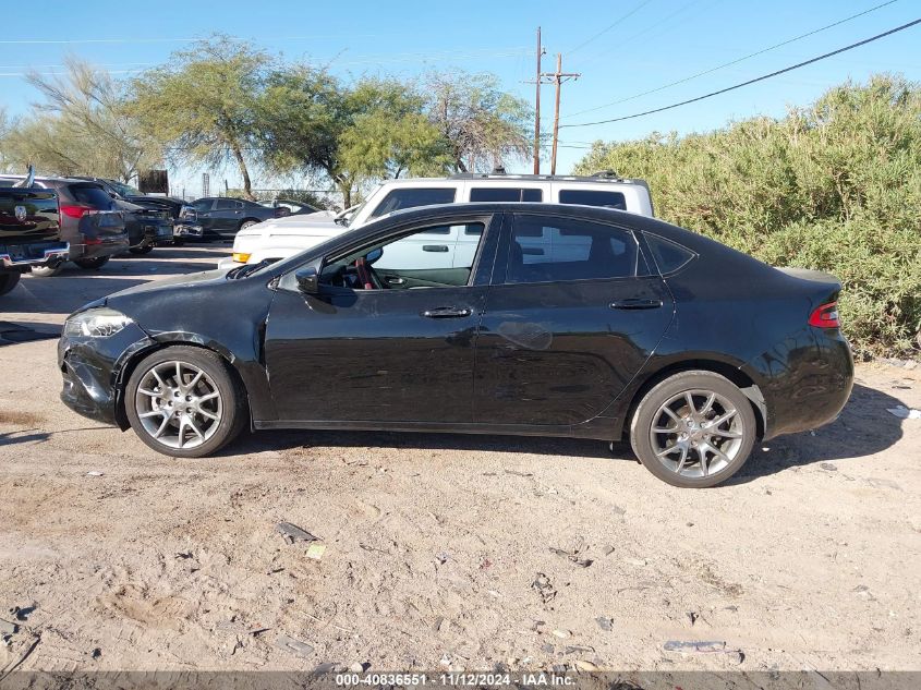 2015 Dodge Dart Sxt VIN: 1C3CDFBB7FD247850 Lot: 40836551