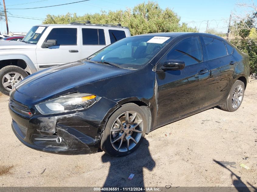 2015 Dodge Dart Sxt VIN: 1C3CDFBB7FD247850 Lot: 40836551