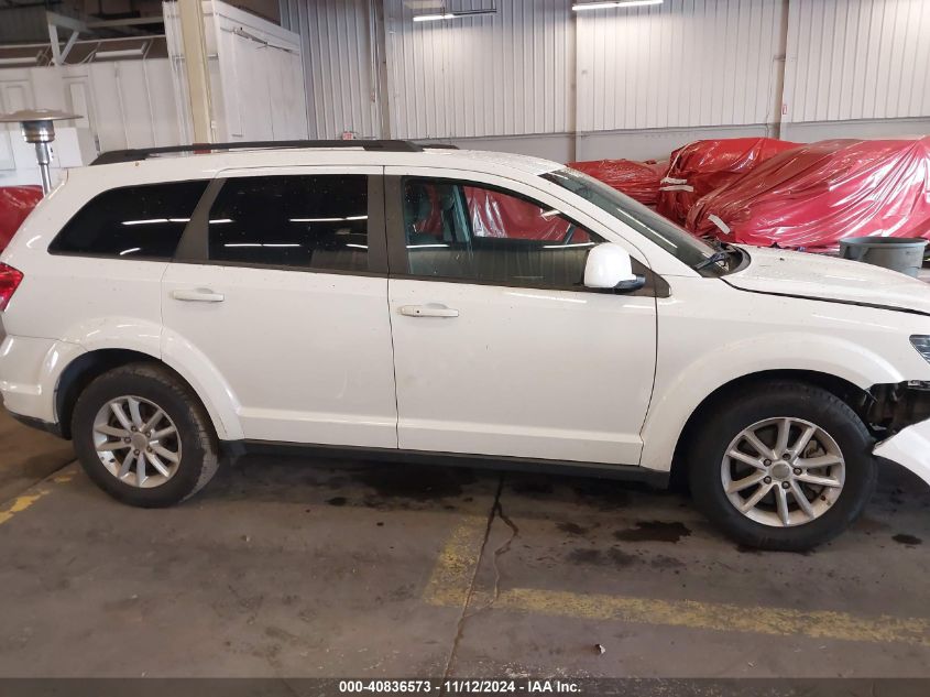 2016 Dodge Journey Sxt VIN: 3C4PDDBG6GT200656 Lot: 40836573