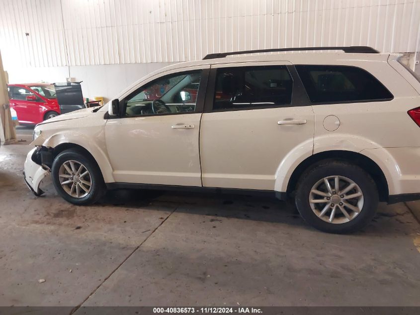 2016 Dodge Journey Sxt VIN: 3C4PDDBG6GT200656 Lot: 40836573