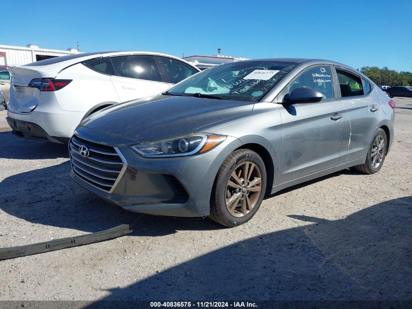 2017 Hyundai Elantra Se VIN: KMHD84LF2HU151309 Lot: 40836575