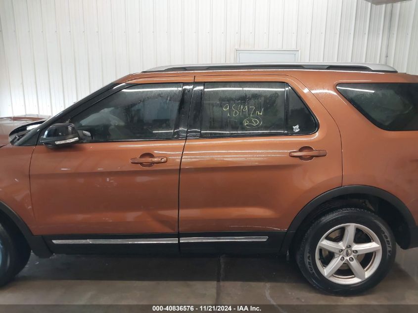 2017 Ford Explorer Xlt VIN: 1FM5K8DH3HGB89210 Lot: 40836576