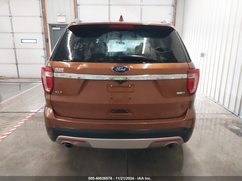 2017 Ford Explorer Xlt VIN: 1FM5K8DH3HGB89210 Lot: 40836576