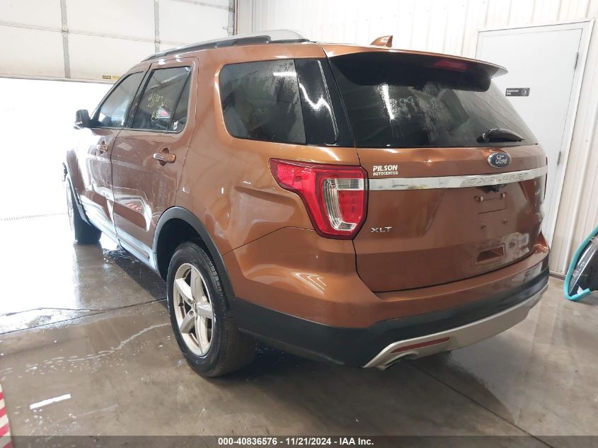 2017 Ford Explorer Xlt VIN: 1FM5K8DH3HGB89210 Lot: 40836576