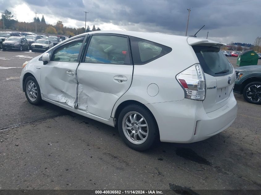 VIN JTDZN3EU8D3278588 2013 Toyota Prius, V Three no.3