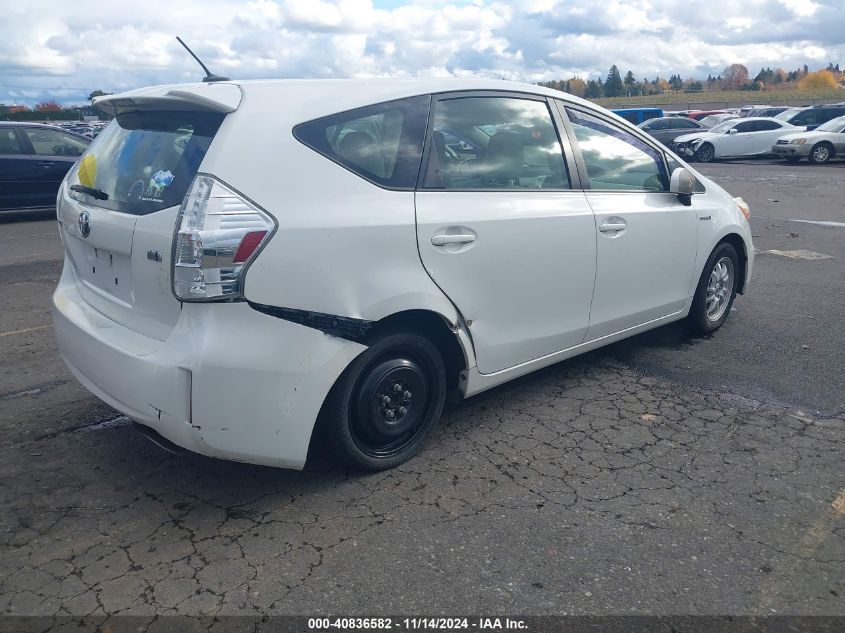 VIN JTDZN3EU8D3278588 2013 Toyota Prius, V Three no.4