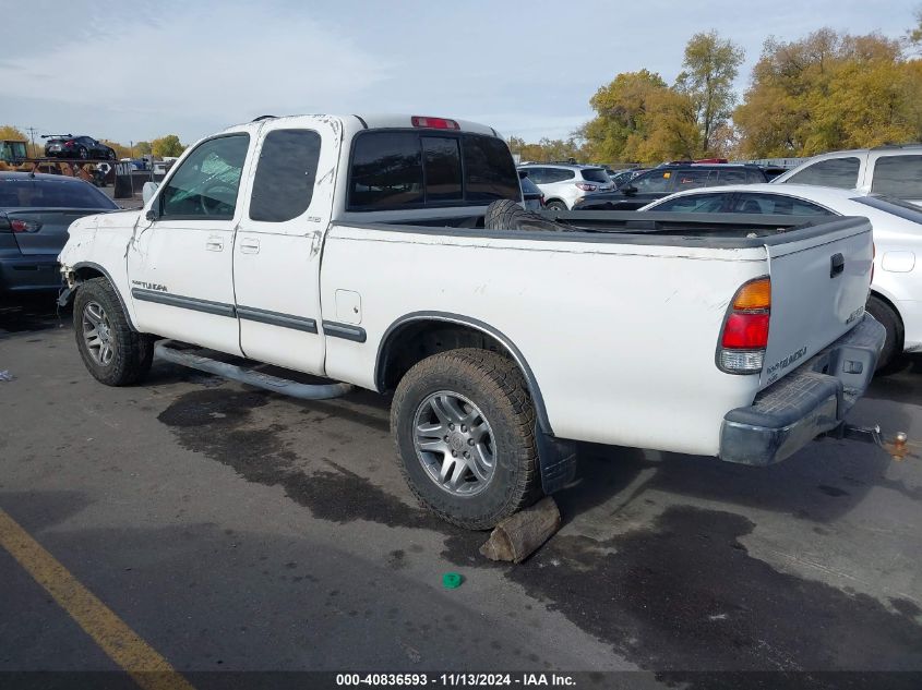 2001 Toyota Tundra Sr5 V8 VIN: 5TBBT44151S145553 Lot: 40836593