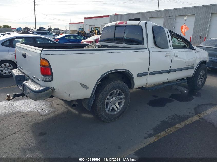 2001 Toyota Tundra Sr5 V8 VIN: 5TBBT44151S145553 Lot: 40836593