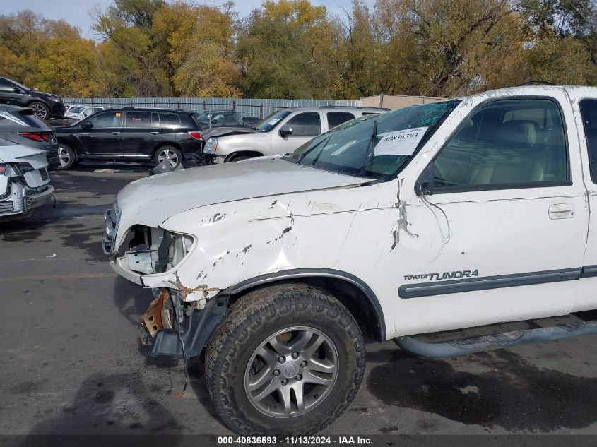 2001 Toyota Tundra Sr5 V8 VIN: 5TBBT44151S145553 Lot: 40836593