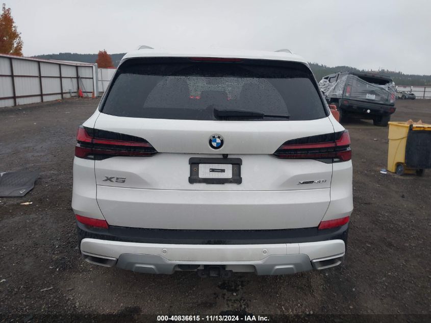 2025 BMW X5 xDrive40I VIN: 5UX23EU08S9W52935 Lot: 40836615