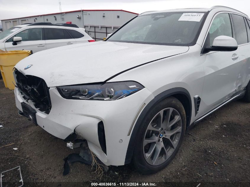 2025 BMW X5 xDrive40I VIN: 5UX23EU08S9W52935 Lot: 40836615