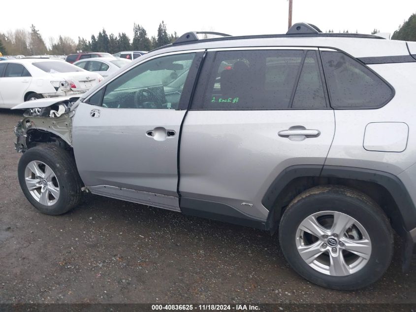 2021 Toyota Rav4 Xle/Xle Premium/Xse VIN: 4T3R6RFV5MU025880 Lot: 40836625