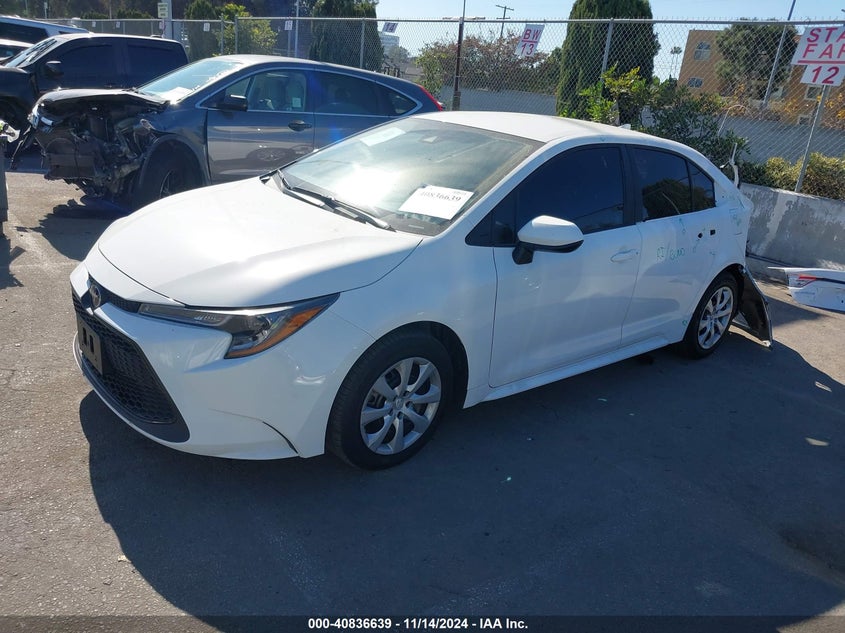 2022 TOYOTA COROLLA 1.8L I-4 DOHC, VVT, (VIN: 5YFEPMAE2NP285946