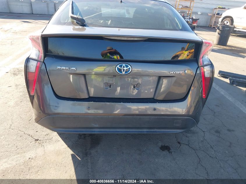 2018 Toyota Prius Two VIN: JTDKBRFU6J3584826 Lot: 40836656