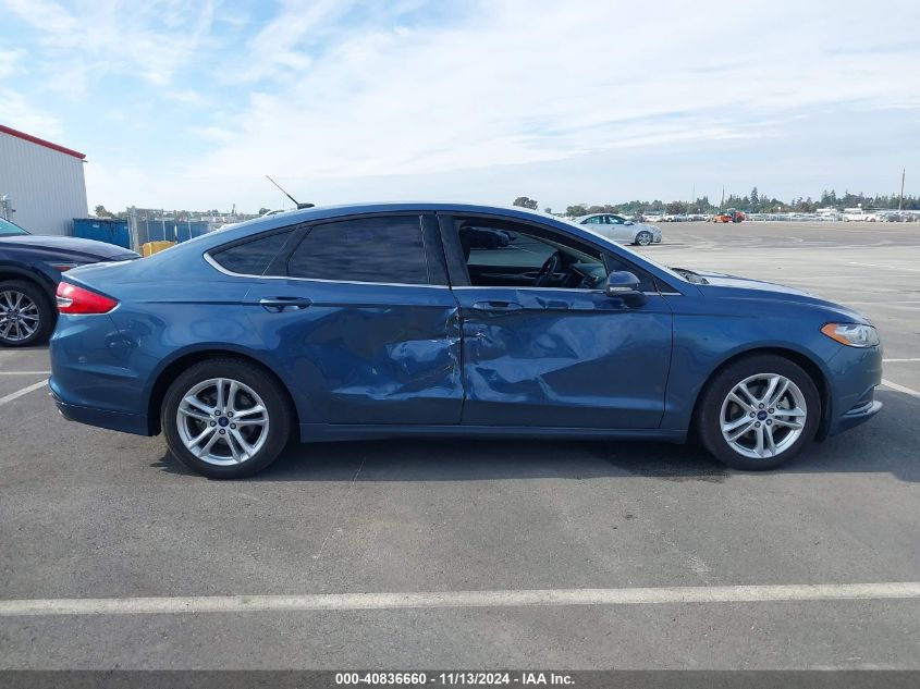 2018 Ford Fusion Se VIN: 3FA6P0H75JR207403 Lot: 40836660