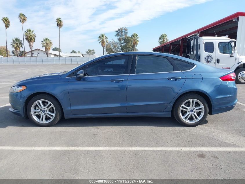 2018 Ford Fusion Se VIN: 3FA6P0H75JR207403 Lot: 40836660