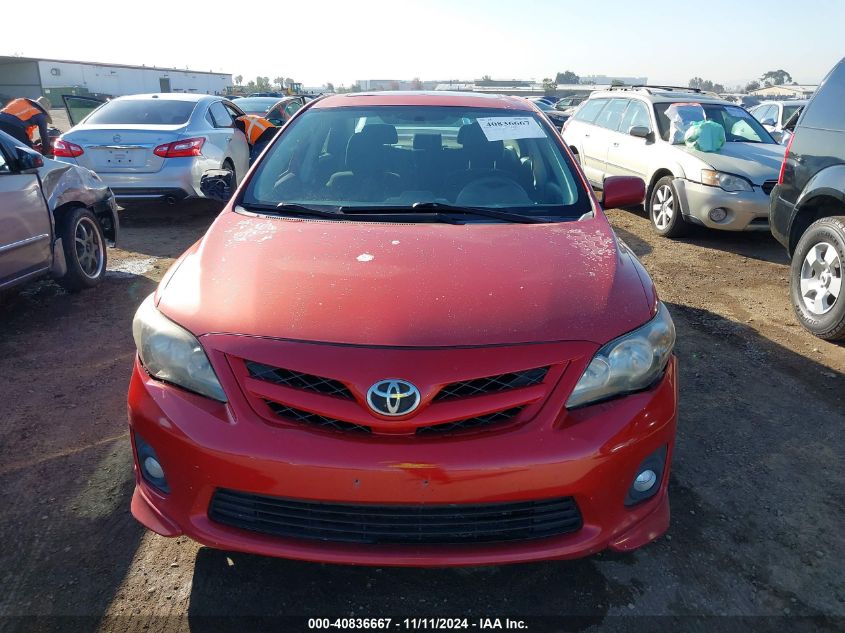 2012 Toyota Corolla S VIN: 2T1BU4EE3CC815781 Lot: 40836667