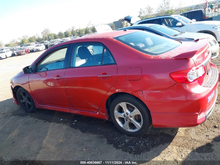 2012 Toyota Corolla S VIN: 2T1BU4EE3CC815781 Lot: 40836667