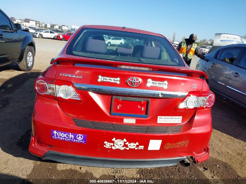 2012 Toyota Corolla S VIN: 2T1BU4EE3CC815781 Lot: 40836667