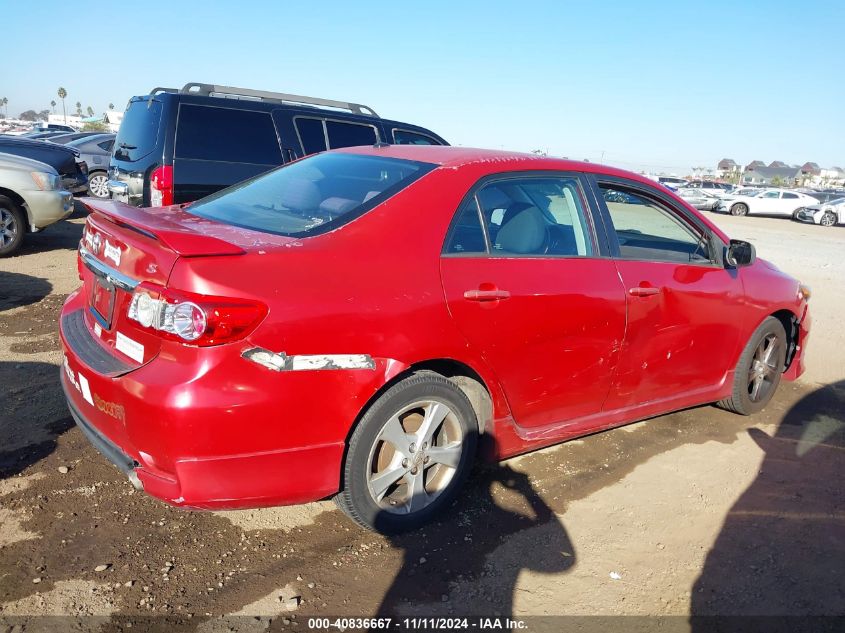 2012 Toyota Corolla S VIN: 2T1BU4EE3CC815781 Lot: 40836667