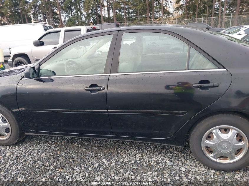 2004 Toyota Camry Le VIN: JTDBE32K140263744 Lot: 40836679