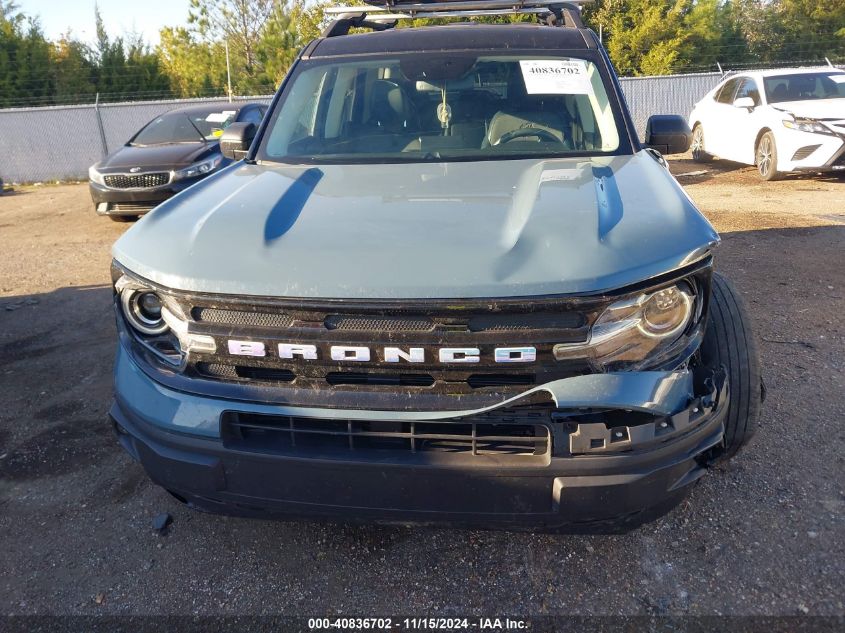 2021 Ford Bronco Sport Outer Banks VIN: 3FMCR9C69MRB04849 Lot: 40836702