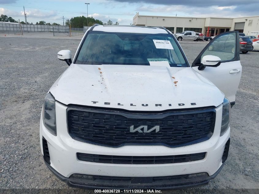 2022 Kia Telluride Sx VIN: 5XYP5DHCXNG272353 Lot: 40836728