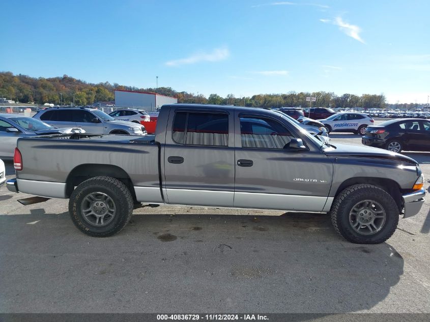 2001 Dodge Dakota Slt/Sport VIN: 1B7HL2AN21S319390 Lot: 40836729