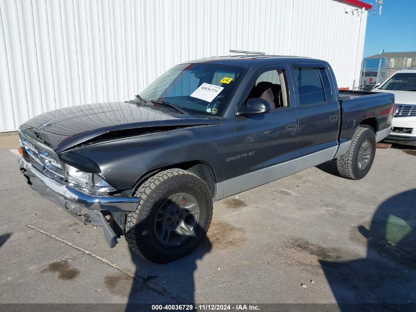 2001 Dodge Dakota Slt/Sport VIN: 1B7HL2AN21S319390 Lot: 40836729