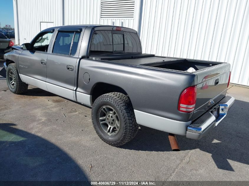 2001 Dodge Dakota Slt/Sport VIN: 1B7HL2AN21S319390 Lot: 40836729