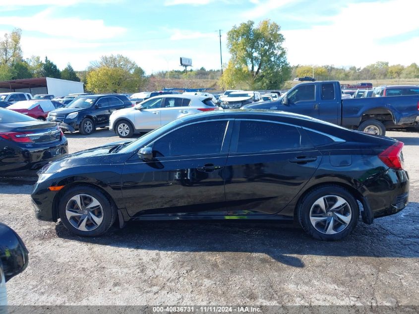 2019 Honda Civic Lx VIN: 19XFC2F6XKE002082 Lot: 40836731