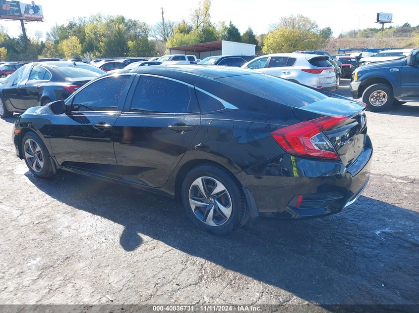 VIN 19XFC2F6XKE002082 2019 HONDA CIVIC LX